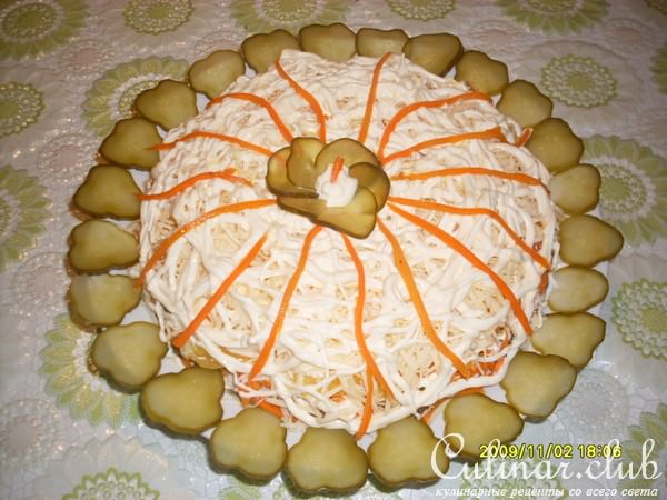 Салат "Лиса"