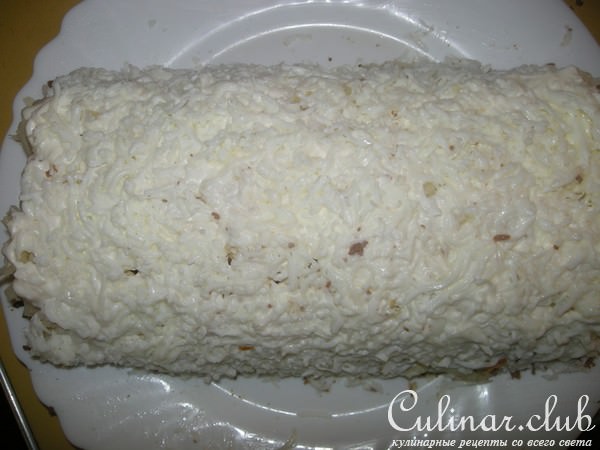 Салат "Белая береза"