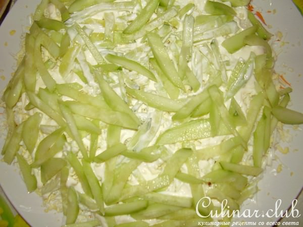 салат"Гнездо"