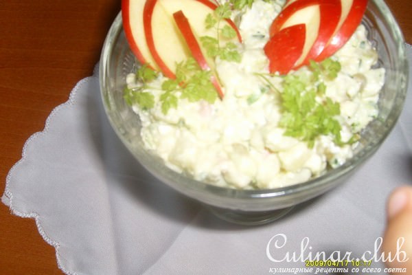 "Snnipeva salat" или Праздничный картофельный салат.