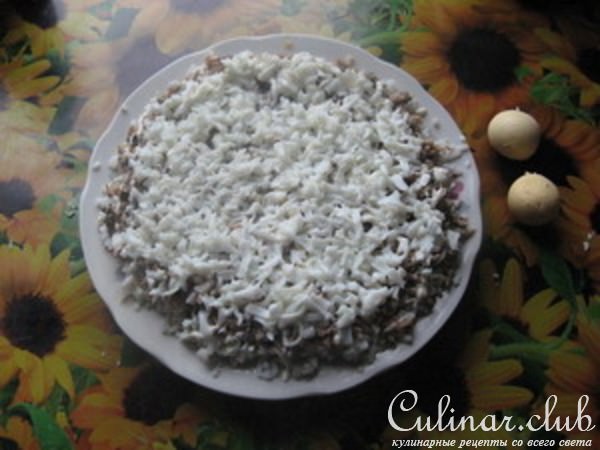 Салат со шпротами