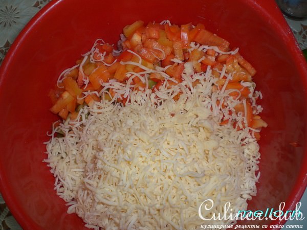 Салат с блинами (вариант)