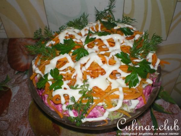 Салат "Дракоша"