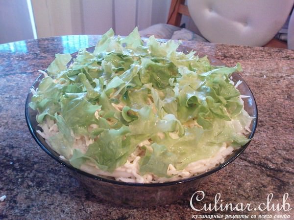 салат "Сладкая курочка" (вариант)
