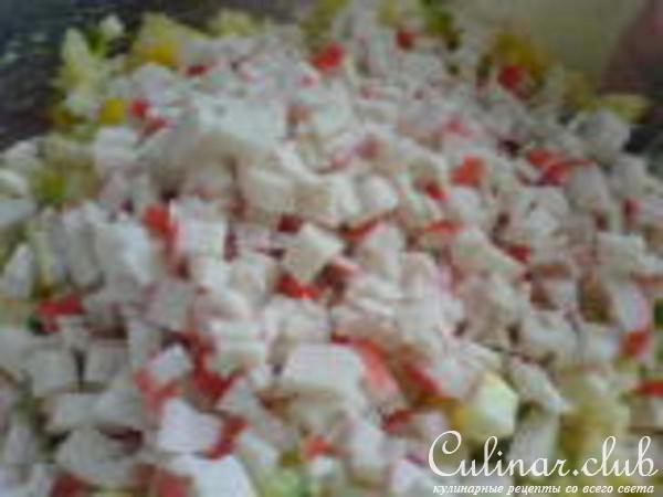 Салат из морепродуктов (думаю, что вариант)