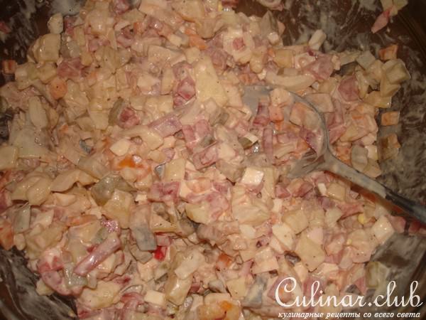 Винегрет с селедкой