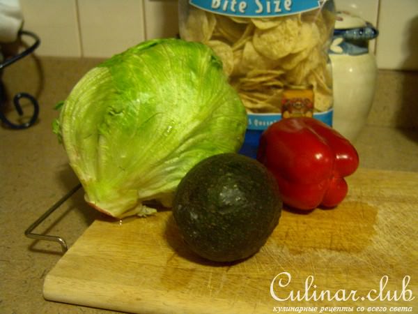 Цезарь с курицей made in New Mexico