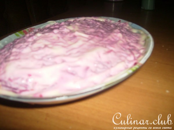 Скумбрия под шубой