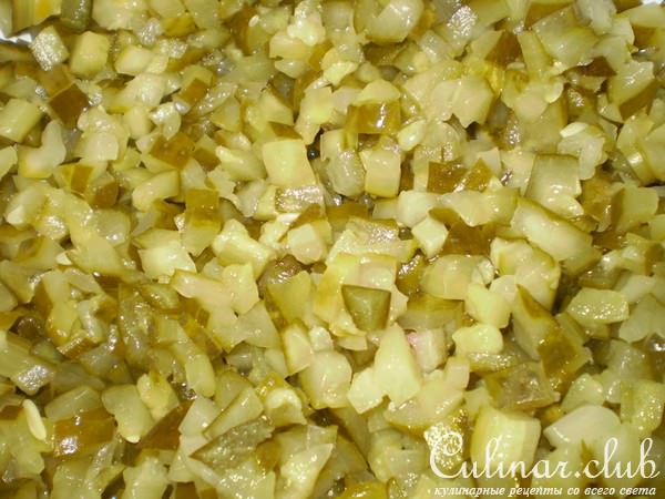 Итальянский салатик с тунцом и макаронами