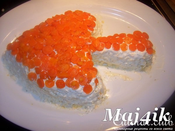 Салат "Пиковая Дама"