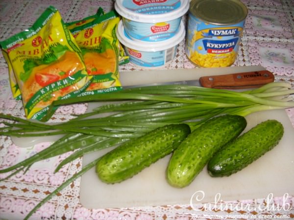 Салат из мивины