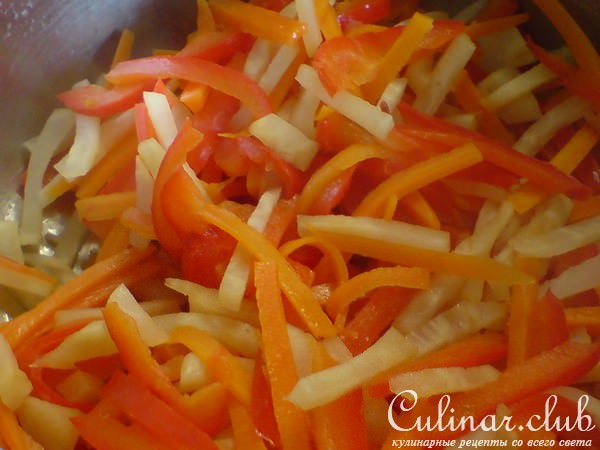 "Капризный" салат //Insalata capricciosa