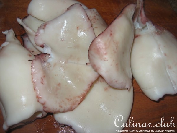 Салат"Форест"с кальмарами