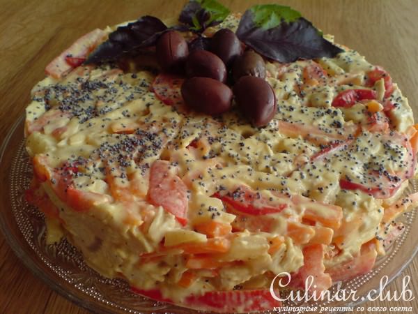 "Капризный" салат //Insalata capricciosa