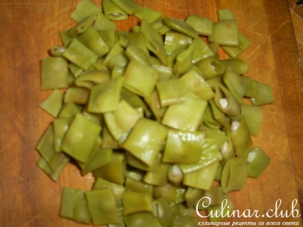Салат из стручковой фасоли