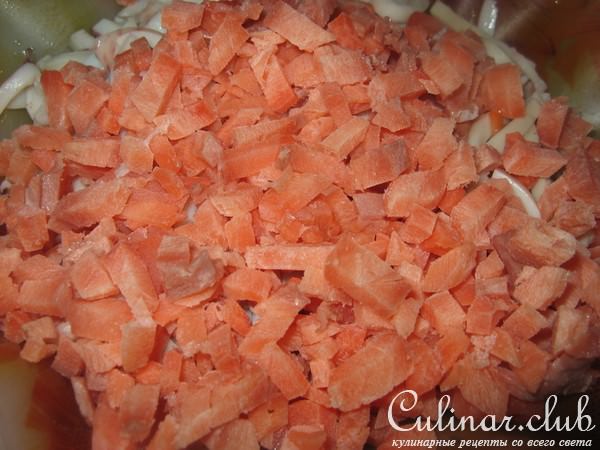 Салат"Форест"с кальмарами