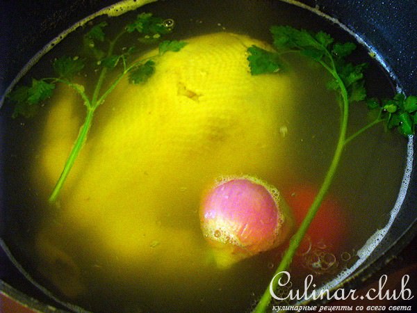 Куриная грудка под соусом