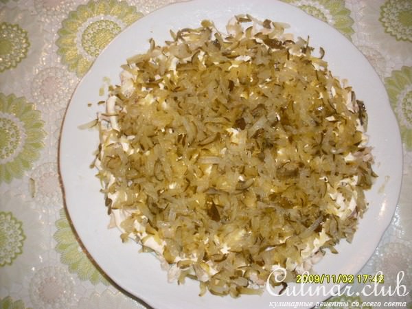 Салат "Лиса"