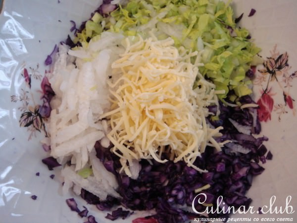вкусненький салат 