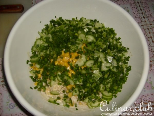 Салат из мивины