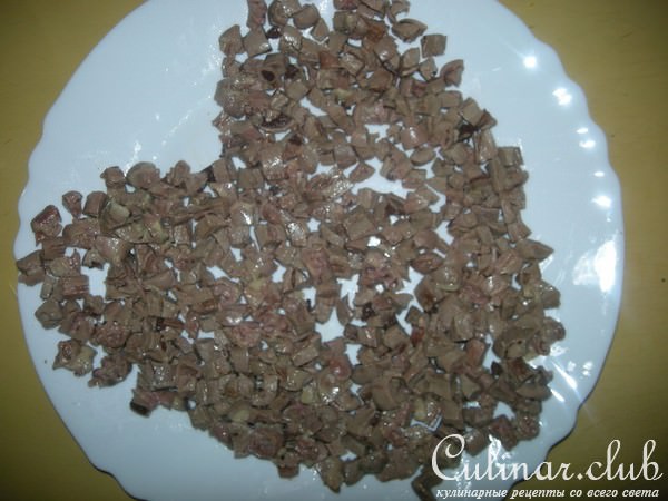 Салат " Нежное сердце"