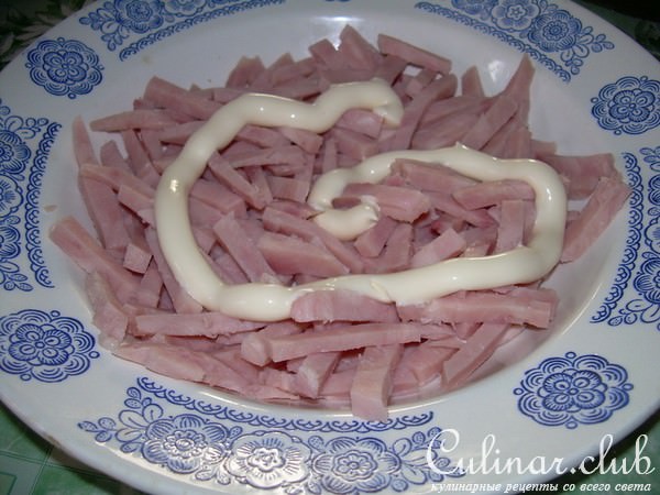 Слоёный салат "Мой любимый"