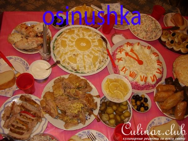 салат-торт крабовый с ананасом