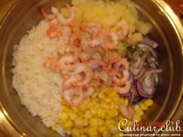 салат "Зимняя сказка" 