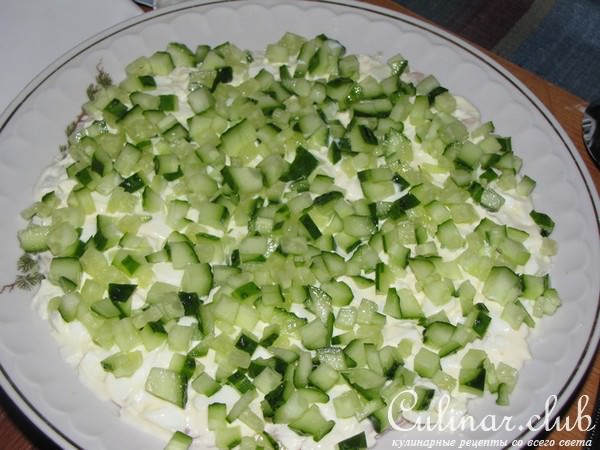 Салат "Паутинка"