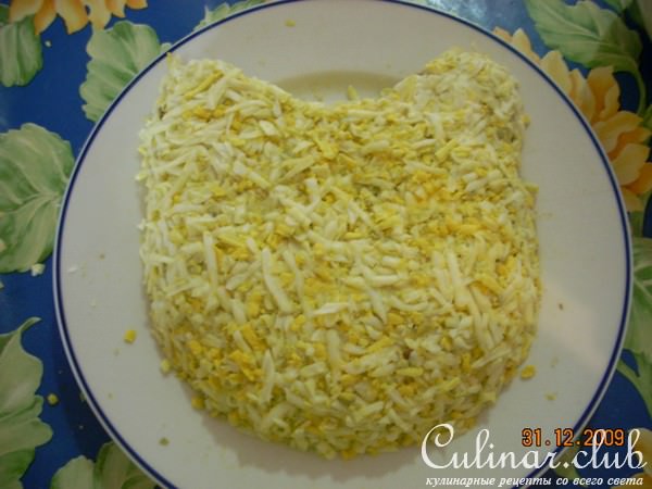 Новогодний салат ТИГРЕНОК