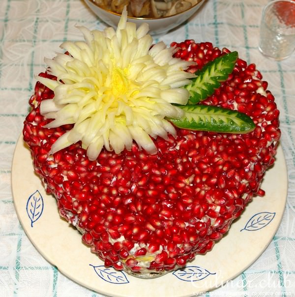 салат "Рубиновое сердце"