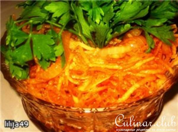 Салат из сырого картофеля