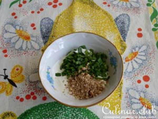 Рулетики из салата