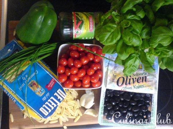 салат с ракушками!