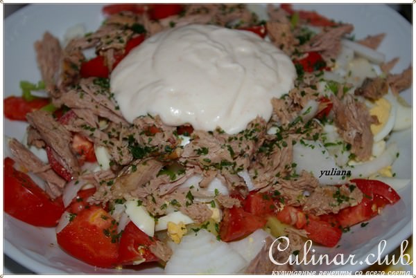 Испанский картофельный салат, самый простой с секретами!