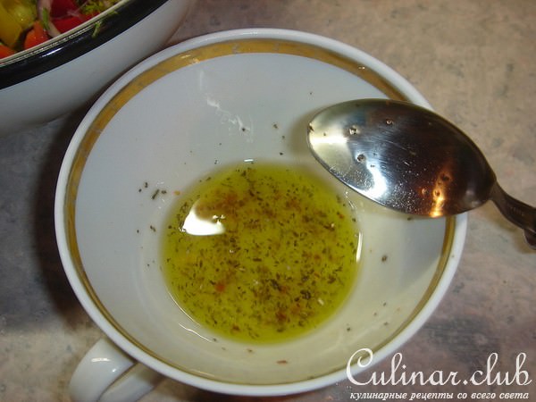 салат с печеными перцами