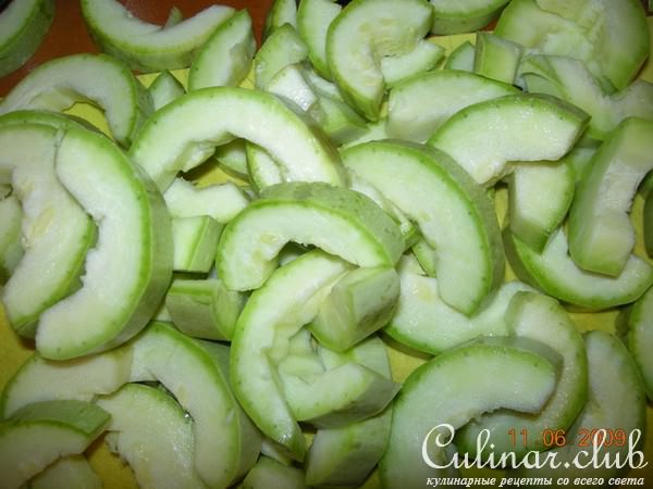 Салат из кабачков