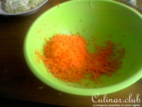 Овощной салат с редькой 