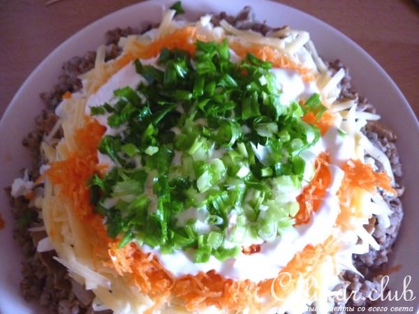 Салат "Королевская гречанка"