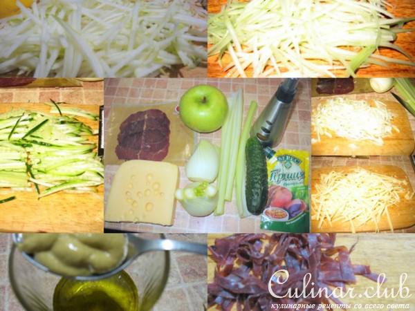Вкусно-витаминный хрустящий салат