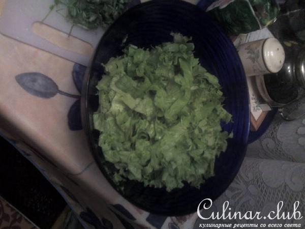салат из рукколы