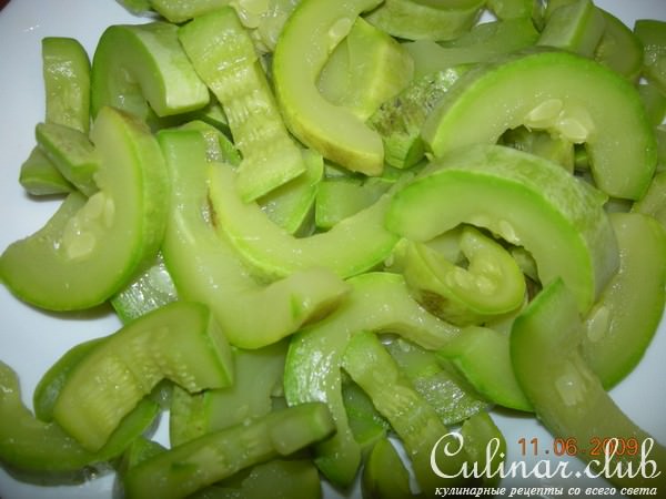 Салат из кабачков