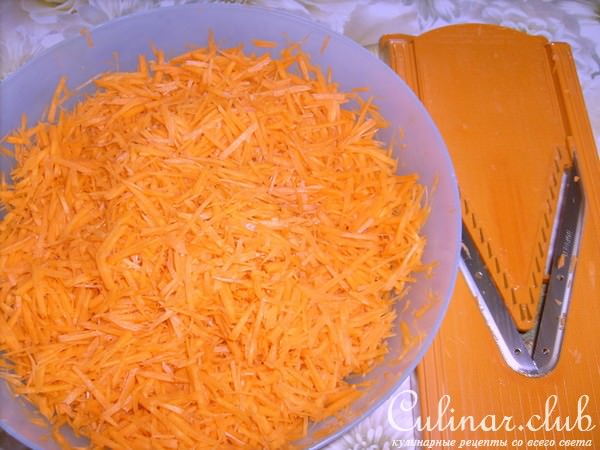 Салат из моркови с Огурцом