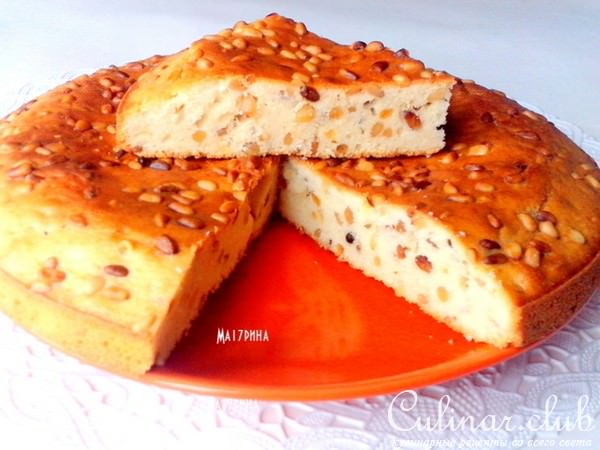 Пирог с оливковым маслом