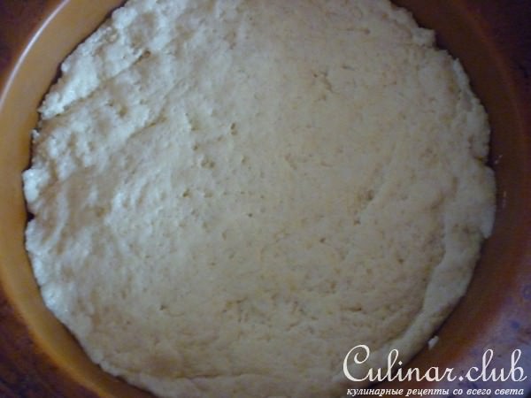 Манник на кефире с бананами и сгущенным молоком
