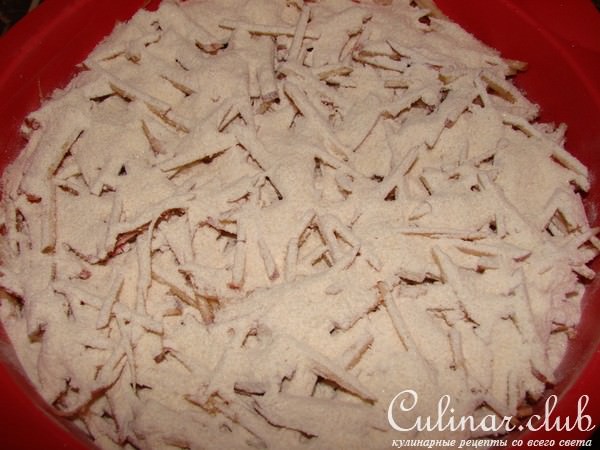 Яблочный пирог (насыпной) вариант