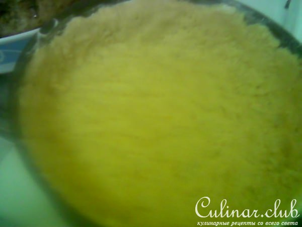 Флан с лимонным кремом
