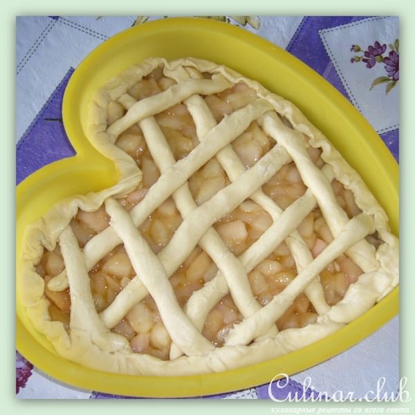 Яблочный пирог.. простенький, но достойный внимания..