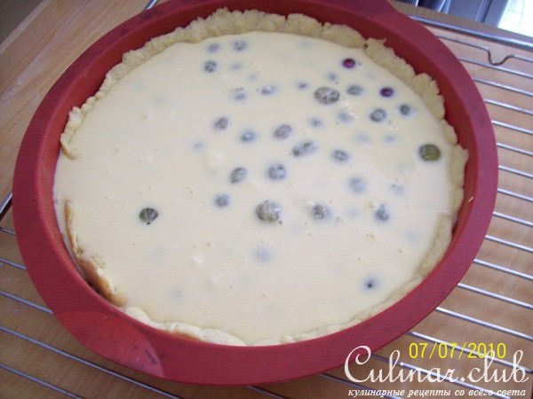 Крыжовниковый тарт по Эльзасски.( дуэль)