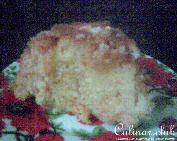 Тыквенный манник с курагой и цедрой апельсина